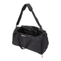 Black - Pack Shot - Mountain Warehouse Gym 20L Duffle Bag