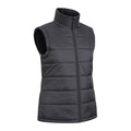 Black - Side - Mountain Warehouse Womens-Ladies Essentials Padded Gilet