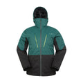 Dark Teal - Front - Mountain Warehouse Mens Interstellar II Ski Jacket