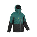 Dark Teal - Back - Mountain Warehouse Mens Interstellar II Ski Jacket