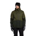 Green - Pack Shot - Mountain Warehouse Mens Interstellar II Ski Jacket