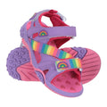 Bright Pink - Pack Shot - Mountain Warehouse Childrens-Kids Seaside Sandals