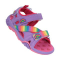 Bright Pink - Front - Mountain Warehouse Childrens-Kids Seaside Sandals