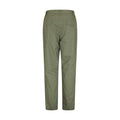 Khaki Green - Back - Mountain Warehouse Womens-Ladies Trek II Short Winter Hiking Trousers