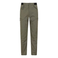 Khaki Green - Front - Mountain Warehouse Mens Jungle Hiking Trousers