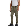 Khaki Green - Pack Shot - Mountain Warehouse Mens Jungle Hiking Trousers