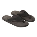 Grey - Pack Shot - Animal Mens Jekyl Recycled Flip Flops