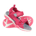 Bright Pink - Front - Mountain Warehouse Childrens-Kids Neptune Sandals