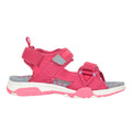 Bright Pink - Back - Mountain Warehouse Childrens-Kids Neptune Sandals