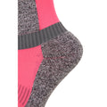 Pink-Grey - Side - Mountain Warehouse Childrens-Kids Merino Technical Ski Socks