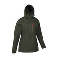 Grey - Side - Mountain Warehouse Womens-Ladies Rainforest II Extreme Waterproof Jacket