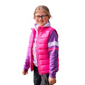 Pink - Pack Shot - Mountain Warehouse Childrens-Kids Rocko Plain Padded Gilet