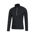 Black - Back - Mountain Warehouse Mens Approach Lightweight Midlayer