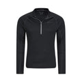 Black - Lifestyle - Mountain Warehouse Mens Approach Lightweight Midlayer