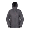 Charcoal - Front - Mountain Warehouse Womens-Ladies Swerve Packaway Waterproof Jacket