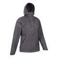 Charcoal - Side - Mountain Warehouse Womens-Ladies Swerve Packaway Waterproof Jacket