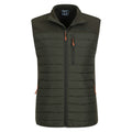 Green - Pack Shot - Mountain Warehouse Mens Turbine II Hybrid Padded Gilet