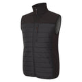 Black - Lifestyle - Mountain Warehouse Mens Turbine II Hybrid Padded Gilet