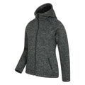 Black - Side - Mountain Warehouse Womens-Ladies Nevis Full Zip Hoodie