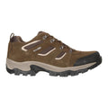 Brown - Side - Mountain Warehouse Mens Voyage Suede Waterproof Walking Shoes