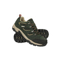 Khaki - Close up - Mountain Warehouse Mens Voyage Suede Waterproof Walking Shoes