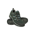 Black - Close up - Mountain Warehouse Mens Voyage Suede Waterproof Walking Shoes