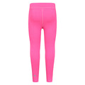 Bright Pink - Back - Mountain Warehouse Girls Flick Flack Soft Touch Leggings