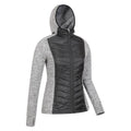 Black - Side - Mountain Warehouse Womens-Ladies Action Packed Padded Jacket