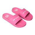 Pink - Front - Animal Childrens-Kids Slidie Graphic Print Sliders