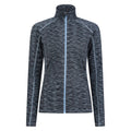 Dark Blue - Front - Mountain Warehouse Womens-Ladies Bend & Stretch Full Zip Midlayer