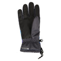 Purple - Back - Mountain Warehouse Childrens-Kids Extreme Waterproof Ski Gloves