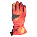 Red - Front - Mountain Warehouse Childrens-Kids Extreme Waterproof Ski Gloves