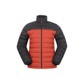 Burnt Orange - Front - Mountain Warehouse Mens Vista Padded Jacket