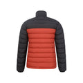 Burnt Orange - Back - Mountain Warehouse Mens Vista Padded Jacket