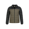 Khaki - Pack Shot - Mountain Warehouse Mens Vista Padded Jacket