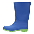 Cobalt - Lifestyle - Mountain Warehouse Childrens-Kids Plain Wellington Boots