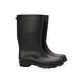 Black - Back - Mountain Warehouse Childrens-Kids Plain Wellington Boots