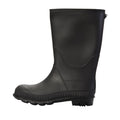 Black - Lifestyle - Mountain Warehouse Childrens-Kids Plain Wellington Boots