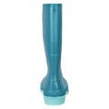 Light Teal - Back - Mountain Warehouse Childrens-Kids Plain Wellington Boots