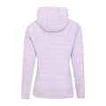 Purple - Back - Mountain Warehouse Womens-Ladies Lleyn II Melange Full Zip Hoodie