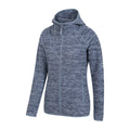 Dark Blue - Lifestyle - Mountain Warehouse Womens-Ladies Lleyn II Melange Full Zip Hoodie