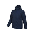 Navy - Lifestyle - Mountain Warehouse Mens Exodus Showerproof Soft Shell Jacket