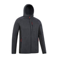 Black - Lifestyle - Mountain Warehouse Mens Treston Fleece Hooded Hoodie