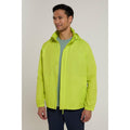 Lime - Front - Mountain Warehouse Mens Pakka II Waterproof Jacket