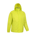 Lime - Front - Mountain Warehouse Mens Pakka II Waterproof Jacket