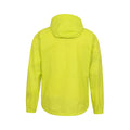 Lime - Back - Mountain Warehouse Mens Pakka II Waterproof Jacket