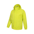 Lime - Side - Mountain Warehouse Mens Pakka II Waterproof Jacket