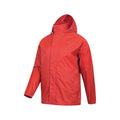 Red - Lifestyle - Mountain Warehouse Mens Pakka II Waterproof Jacket