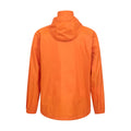 Orange - Back - Mountain Warehouse Mens Pakka II Waterproof Jacket