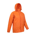 Orange - Side - Mountain Warehouse Mens Pakka II Waterproof Jacket